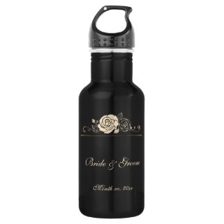 Coffee and Cream Roses Coordinating 532 Ml Water Bottle