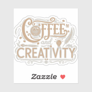 Coffee and Creativity Typography
