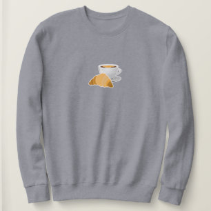 Coffee and Croissant Sweatshirt