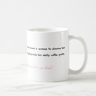 Coffee and Divorce Mug