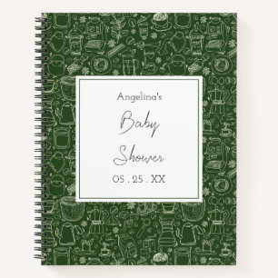 Coffee And Eatery Icon Notebook