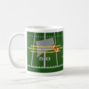 Coffee and Football in Connecticut  Mug