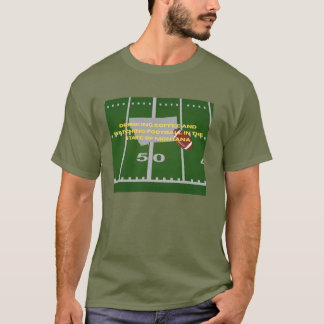 Coffee and Football in Montana T-shirt