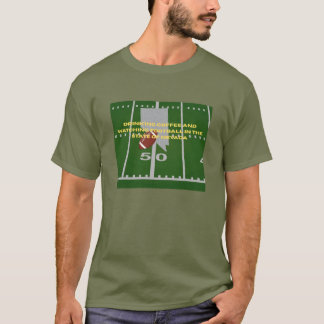Coffee and Football in Nevada T-shirt