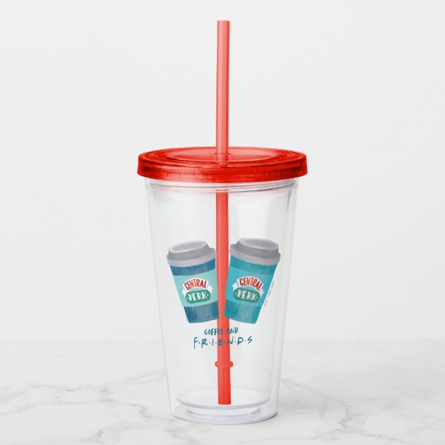 Coffee and FRIENDS™ Acrylic Tumbler (Front)