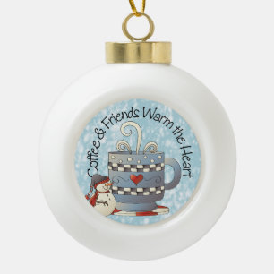 Coffee and Friends Ornament