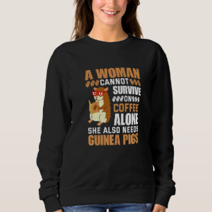 Coffee And Guinea Pigs Sweatshirt