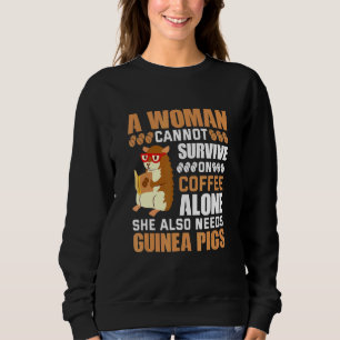 Coffee And Guinea Pigs   Sweatshirt