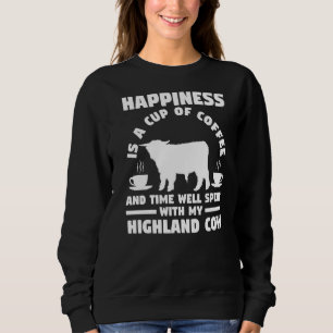 Coffee And Highland Cows Sweatshirt
