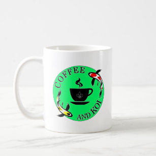 Coffee and Koi Logo Mug