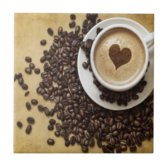 Coffee and Love Tile (Front)