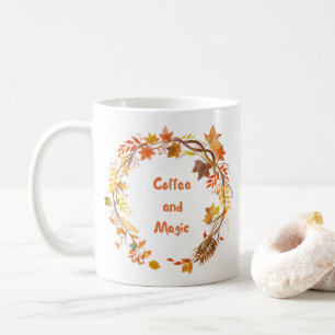 Coffee And Magic Autumn Thanksgiving Parent Gift Mug