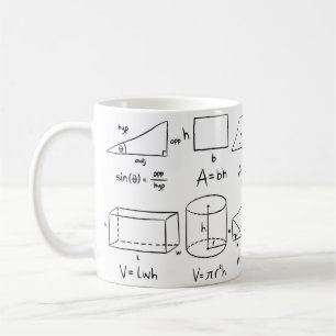 Coffee and Mathematics Solve All Problems Coffee Mug