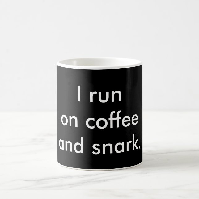 Coffee and Snark Mug (Center)