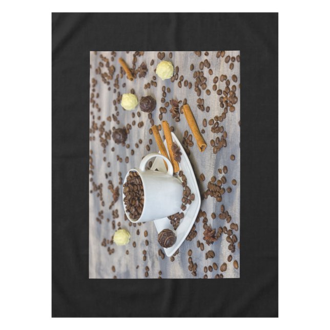 Coffee and spices tablecloth (Front)