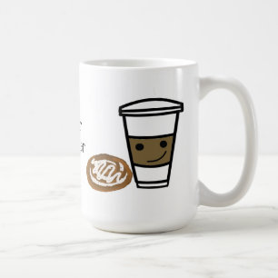 Coffee and Sweet with Cute Saying Coffee Mug