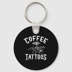 Coffee And Tattoos - Tattoo Artist Outfit Tattoo L Key Ring