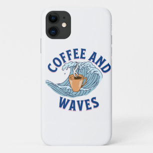 Coffee and Waves iPhone 11 Case