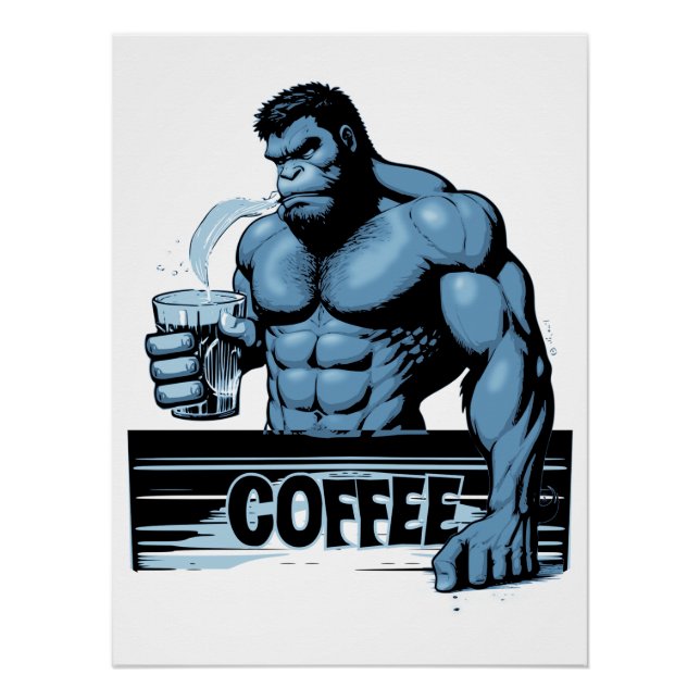 Coffee Ape Poster (Front)