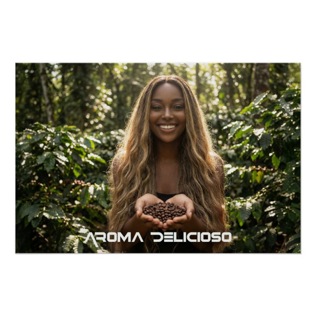 COFFEE - AROMA DELICIOSO POSTER (Front)