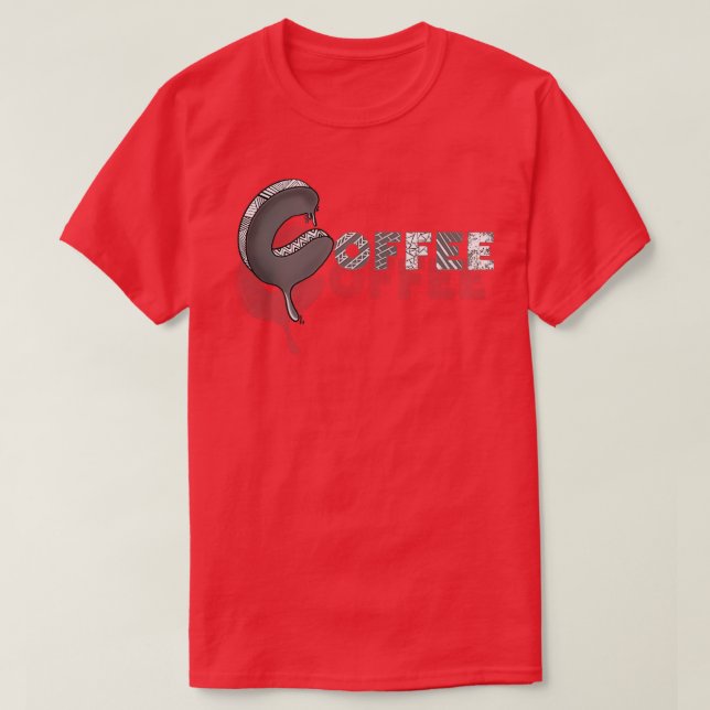 Coffee art 2 T-Shirt (Design Front)
