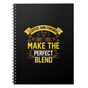 Coffee Art Coffee And Friends Notebook