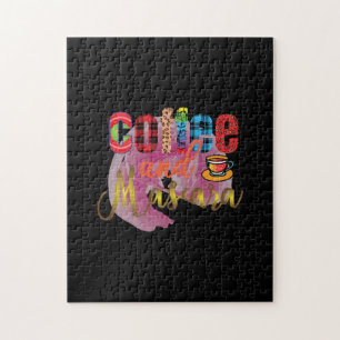 Coffee Art Coffee And Mascara Jigsaw Puzzle