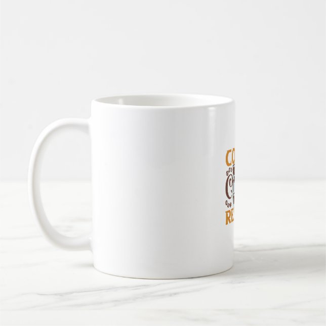 Coffee Art Coffee Crafting Respect Mug (Left)