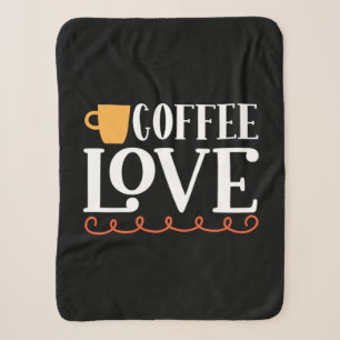 Coffee Art Coffee Love Sherpa Blanket