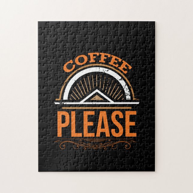 Coffee Art Coffee Please Jigsaw Puzzle (Vertical)
