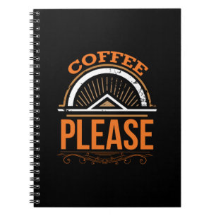 Coffee Art Coffee Please Notebook