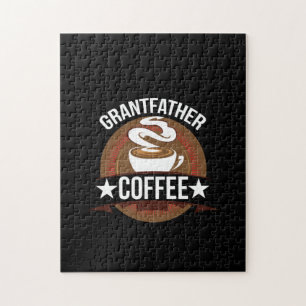 Coffee Art Grantfather Coffee Jigsaw Puzzle