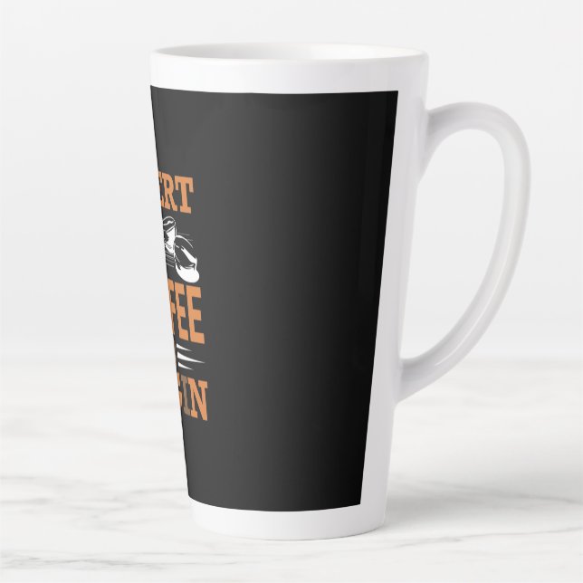 Coffee Art Insert Coffee To Begin Latte Mug (Right)