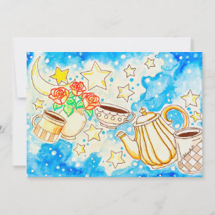 Coffee Art Invitation