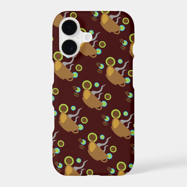 Coffee Art iPhone Case (Back)