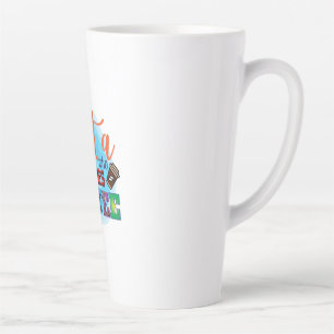 Coffee Art Just A Girl Who Loves Coffee Latte Mug
