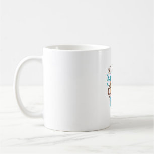 Coffee Art Life Happens Coffee Helps Mug