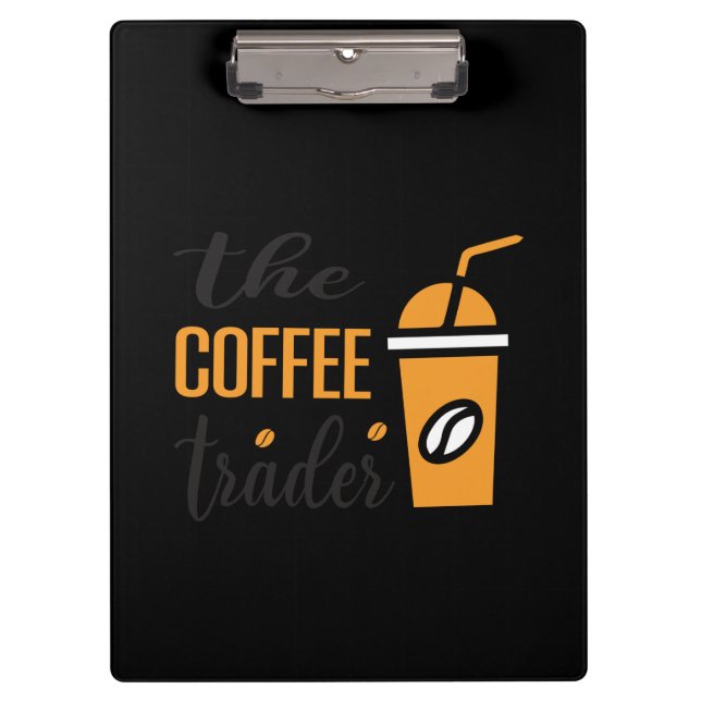 Coffee Art The Coffee Trader Clipboard (Front)