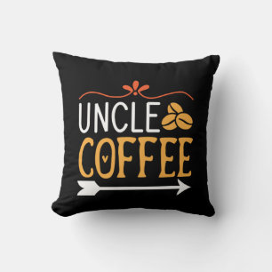 Coffee Art Uncle Coffee Cushion