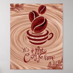 Coffee Artwork Decor Wall-hanging Espresso Digital