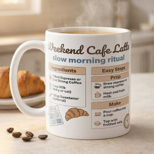 Coffee Bar Latte Recipe Slow Morning Mug