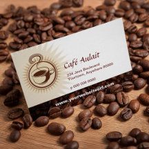 Coffee Bar Rewards Business Card