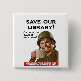 Coffee bar square badge