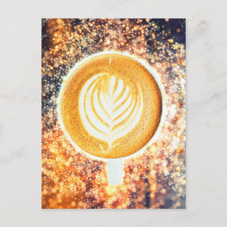 COFFEE BARISTA POSTCARD