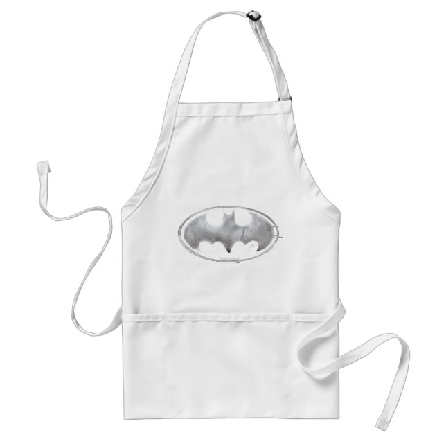 Coffee Bat Symbol - Grey Standard Apron (Front)