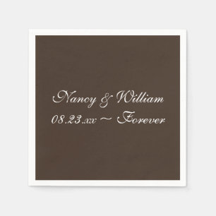 Coffee Bean Best Colour Design Napkins