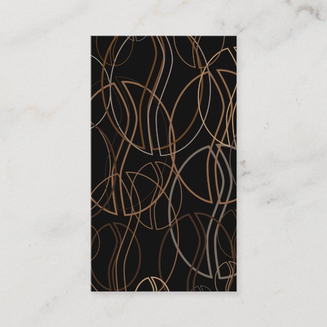 coffee bean blur business card (Front)