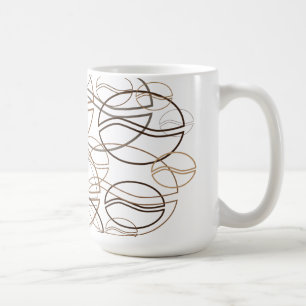 coffee bean blur coffee mug