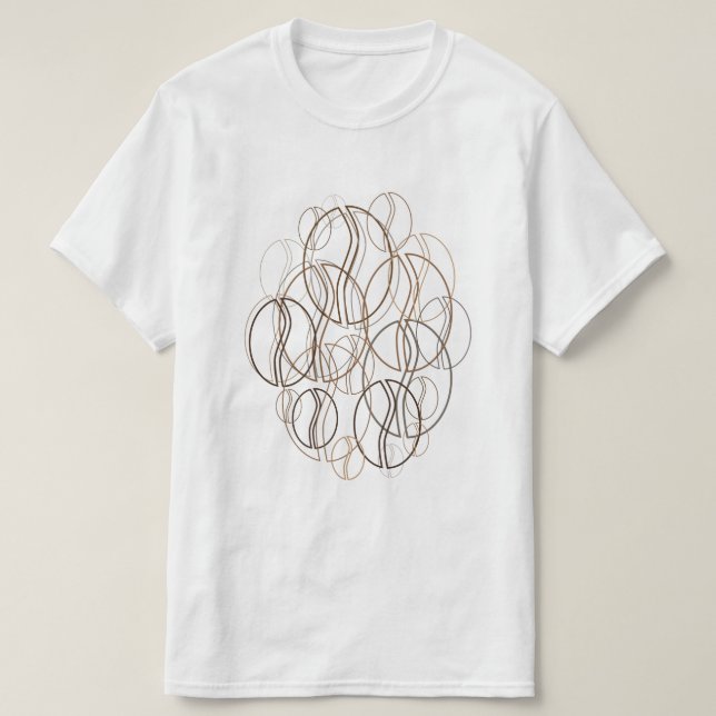 coffee bean blur T-Shirt (Design Front)