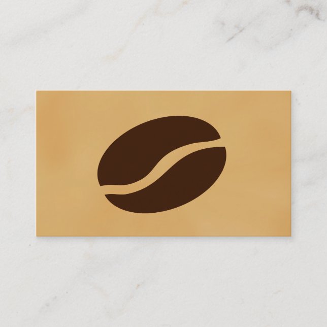 Coffee Bean Business Card (Front)